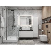 Мебель для ванной BelBagno ETNA80BL-KEPMNO-1338-SET Bianco Lucido