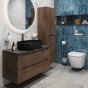 Мебель для ванной BelBagno ETNA80RW-KEPMNO-1084H301-SET Rovere Moro