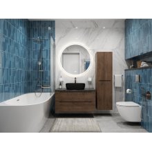 Мебель для ванной BelBagno ETNA80RW-KEPMNO-1302H301-SET Rovere Moro