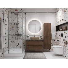 Мебель для ванной BelBagno ETNA80RW-KEPMNO-1302H316-SET Rovere Moro