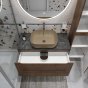 Мебель для ванной BelBagno ETNA80RW-KEPMNO-1302H316-SET Rovere Moro