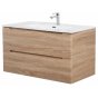 Мебель для ванной BelBagno Etna 80-BB800ETL Rovere Bianco