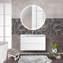 Мебель для ванной BelBagno Etna 90-BB910/465-LV-VTR-BL Bianco Lucido