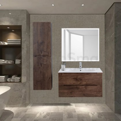 Мебель для ванной BelBagno Etna 90-LOV-900-LVB Rovere Moro