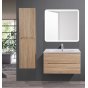 Тумба с раковиной BelBagno Etna 90-LOV-900-LVB Rovere Bianco