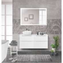Мебель для ванной BelBagno Etna H60-120-S-L Bianco Lucido