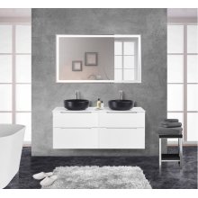 Мебель для ванной BelBagno Etna H60-140-2-S Bianco Lucido