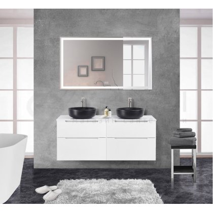 Мебель для ванной BelBagno Etna H60-140-2-S Bianco Lucido