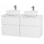 Мебель для ванной BelBagno Etna H60-140-2-S Bianco Lucido