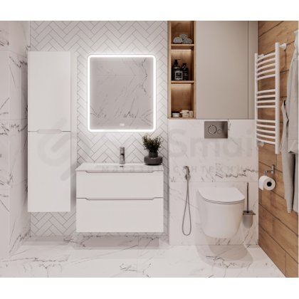 Мебель для ванной BelBagno Etna H60-90-BB900ETL Bianco Lucido