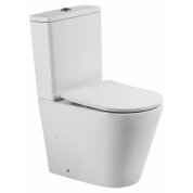 Унитаз безободковый BelBagno Flay-Tor с крышкой BB...