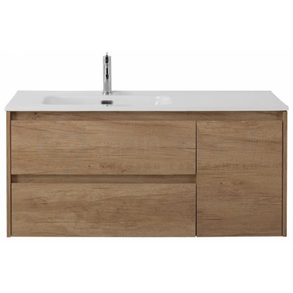 Тумба с раковиной BelBagno Kraft 100-BB1000ETL-L Rovere Nebrasca Nature