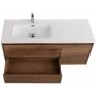 Мебель для ванной BelBagno Kraft 100-BB1000ETL-L Rovere Tabacco