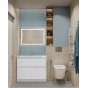 Тумба с раковиной BelBagno Kraft 100-PIA-BB1010/465-LV-VTR-BL Bianco Opaco