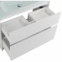 Тумба с раковиной BelBagno Kraft 100-PIA-BB1010/465-LV-VTR-BL Bianco Opaco