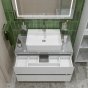 Мебель для ванной BelBagno KRAFT100BO-KEPMGL-1338-SET Bianco Opaco