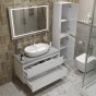 Мебель для ванной BelBagno KRAFT100BO-KEPMGL-1346-SET Bianco Opaco