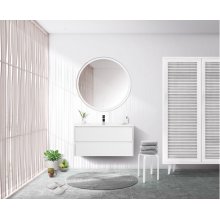 Мебель для ванной BelBagno Kraft 100-BB1000ETL Bianco Opaco