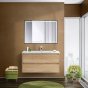 Тумба с раковиной BelBagno Kraft 100-BB1010/465-LV-VTR-BL Rovere Nebrasca Nature