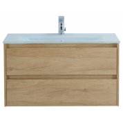 Тумба с раковиной BelBagno Kraft 100-BB1010/465-LV...