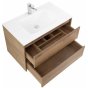 Мебель для ванной BelBagno Kraft 100-BB1010/465-LV-VTR-BL Rovere Tabacco