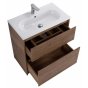 Мебель для ванной BelBagno Kraft 100-PIA-LOV-1000 Rovere Tabacco