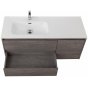 Мебель для ванной BelBagno Kraft 120-BB1200ETL-L Cemento Grigio