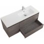 Мебель для ванной BelBagno Kraft 120-BB1200ETL-R Cemento Grigio