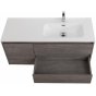 Мебель для ванной BelBagno Kraft 120-BB1200ETL-R Cemento Grigio