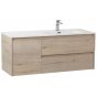 Мебель для ванной BelBagno Kraft 120-BB1200ETL-R Rovere Galifax Bianco