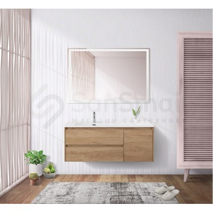 Мебель для ванной BelBagno Kraft 120-BB1200ETL-L Rovere Nebrasca Nature