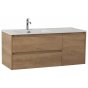 Тумба с раковиной BelBagno Kraft 120-BB1200ETL-L Rovere Nebrasca Nature