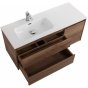 Мебель для ванной BelBagno Kraft 120-BB1200ETL-L Rovere Tabacco