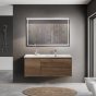 Тумба с раковиной BelBagno Kraft 120-BB1200ETL-R Rovere Tabacco