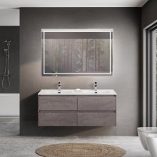 Мебель для ванной BelBagno Kraft 120-4C-BB1200-2-ETL Cemento Grigio