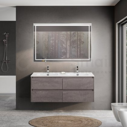 Мебель для ванной BelBagno Kraft 120-4C-BB1200-2-ETL Cemento Grigio