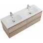 Мебель для ванной BelBagno Kraft 120-4C-BB1200-2-ETL Rovere Galifax Bianco