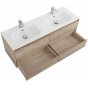 Мебель для ванной BelBagno Kraft 120-4C-BB1200-2-ETL Rovere Galifax Bianco