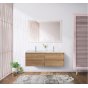 Тумба с раковиной BelBagno Kraft 120-4C-BB1200-2-ETL Rovere Nebrasca Nature