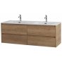 Тумба с раковиной BelBagno Kraft 120-4C-BB1200-2-ETL Rovere Nebrasca Nature