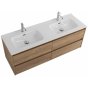 Мебель для ванной BelBagno Kraft 140-4C-BB1400-2-ETL Rovere Nebrasca Nature