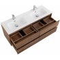 Мебель для ванной BelBagno Kraft 140-4C-BB1400-2-ETL Rovere Tabacco