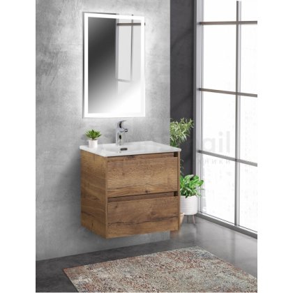 Мебель для ванной BelBagno Kraft 50 Rovere Tabacco