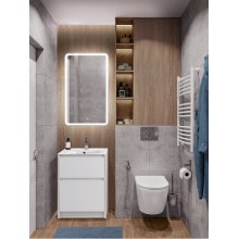 Мебель для ванной BelBagno Kraft 60-PIA-BB1923-600 Bianco Opaco