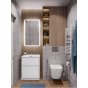 Тумба с раковиной BelBagno Kraft 60-PIA-BB1923-600 Bianco Opaco