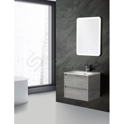 Мебель для ванной BelBagno Kraft 60-BB1923-600 Cemento Grigio