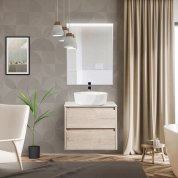 Мебель для ванной BelBagno Kraft 60-S Rovere Galifax Bianco