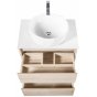 Мебель для ванной BelBagno Kraft 60-S Rovere Galifax Bianco
