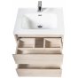 Мебель для ванной BelBagno Kraft 60-BB600ETL Rovere Galifax Bianco