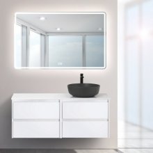 Мебель для ванной BelBagno Kraft 120-R-S Bianco Opaco